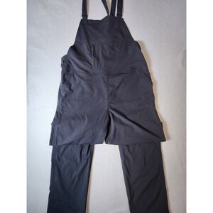 Flylow Gear Womens Black Outdoor  life Bib #0082Overalls Size XL Casual Comfort